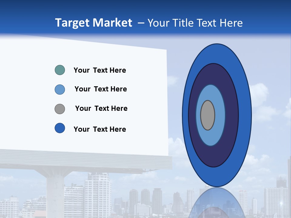 Bigboard Canvas Message PowerPoint Template