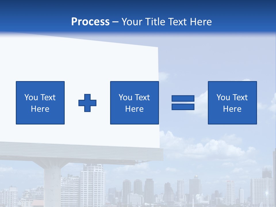 Bigboard Canvas Message PowerPoint Template