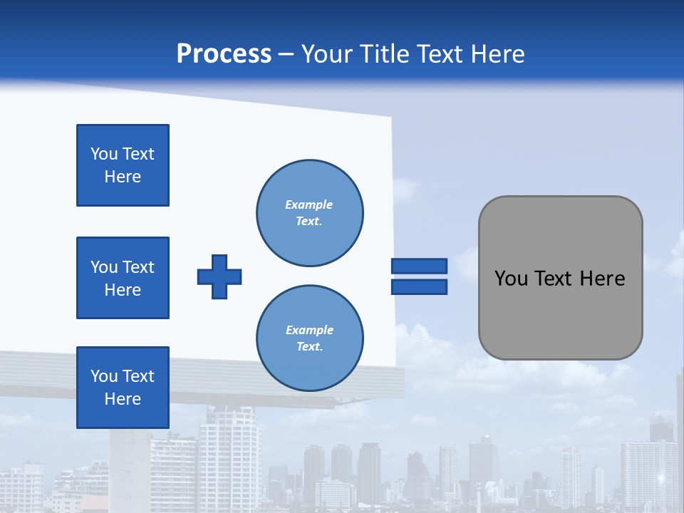 Bigboard Canvas Message PowerPoint Template