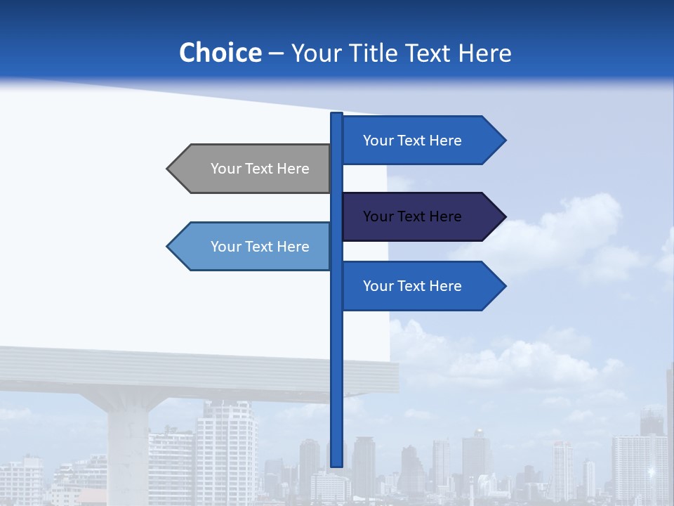 Bigboard Canvas Message PowerPoint Template