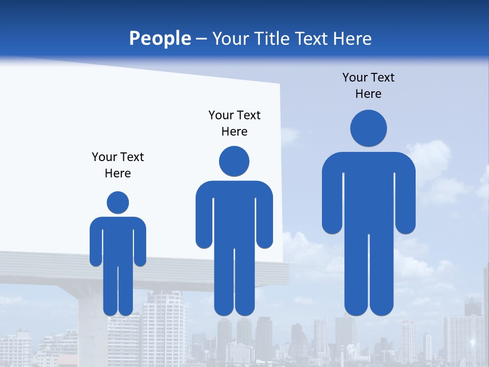 Bigboard Canvas Message PowerPoint Template