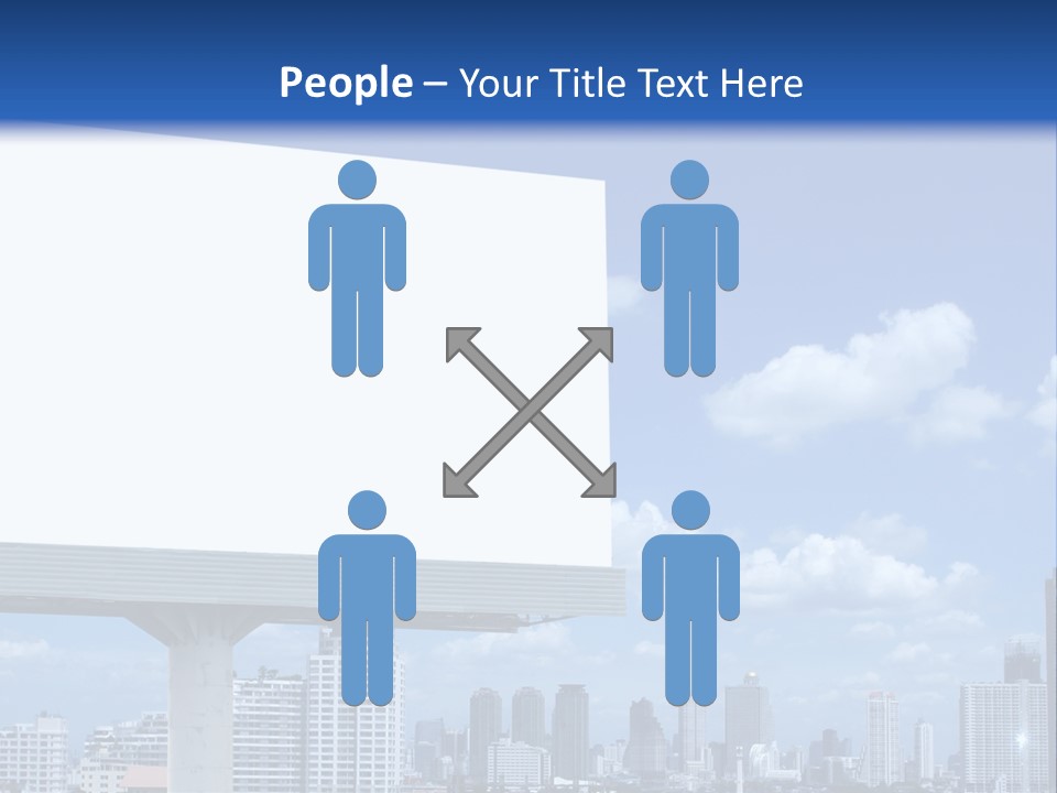 Bigboard Canvas Message PowerPoint Template