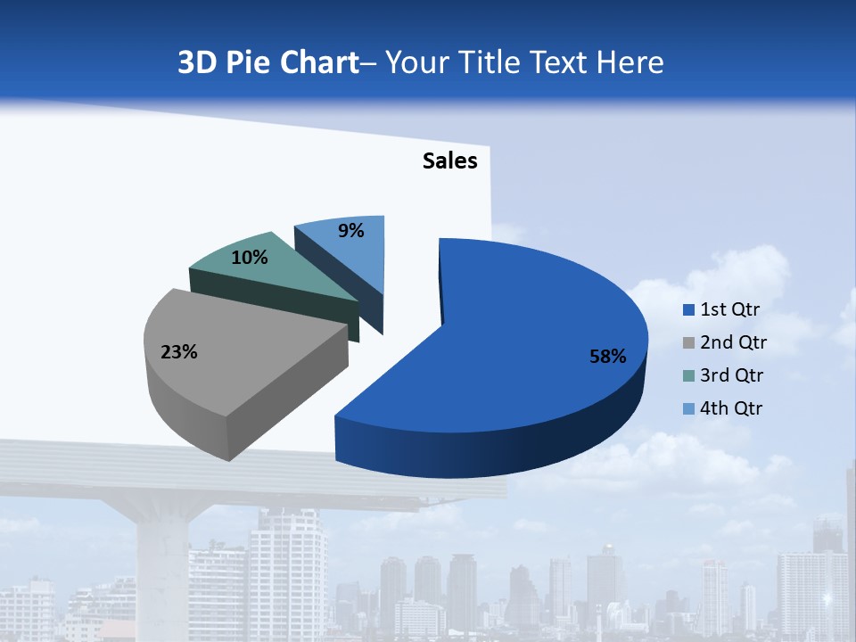 Bigboard Canvas Message PowerPoint Template