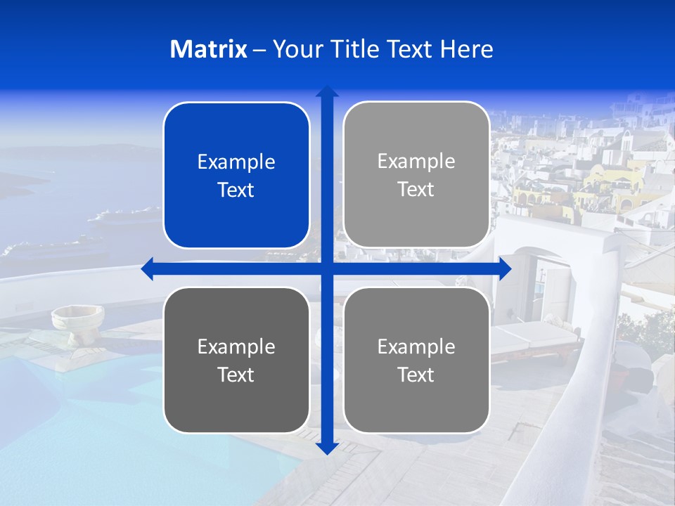 Aegean Town Religious PowerPoint Template