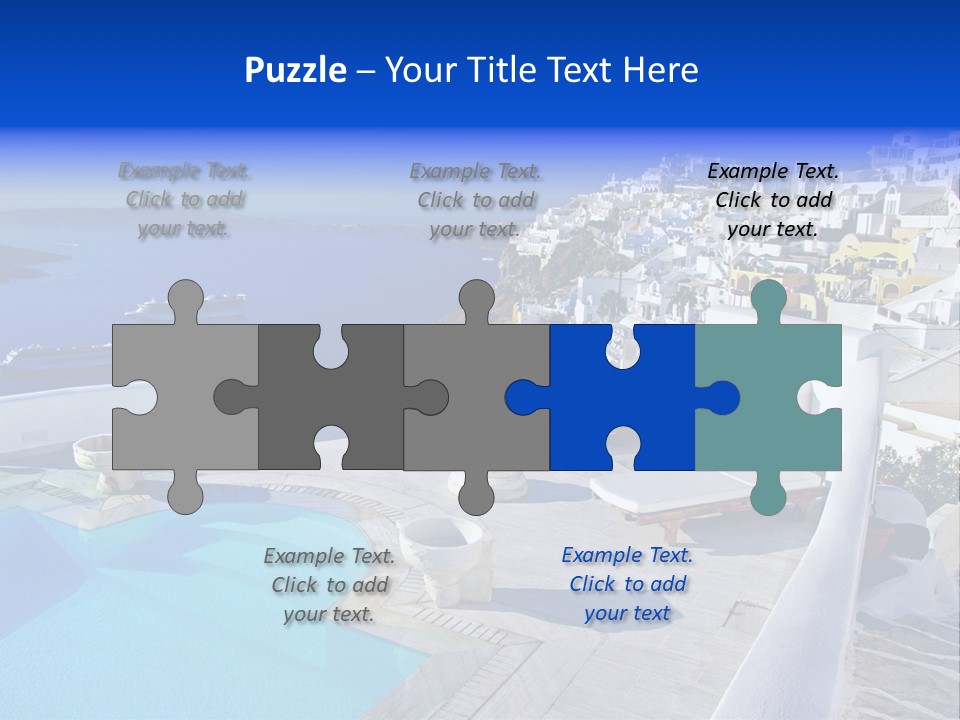 Aegean Town Religious PowerPoint Template
