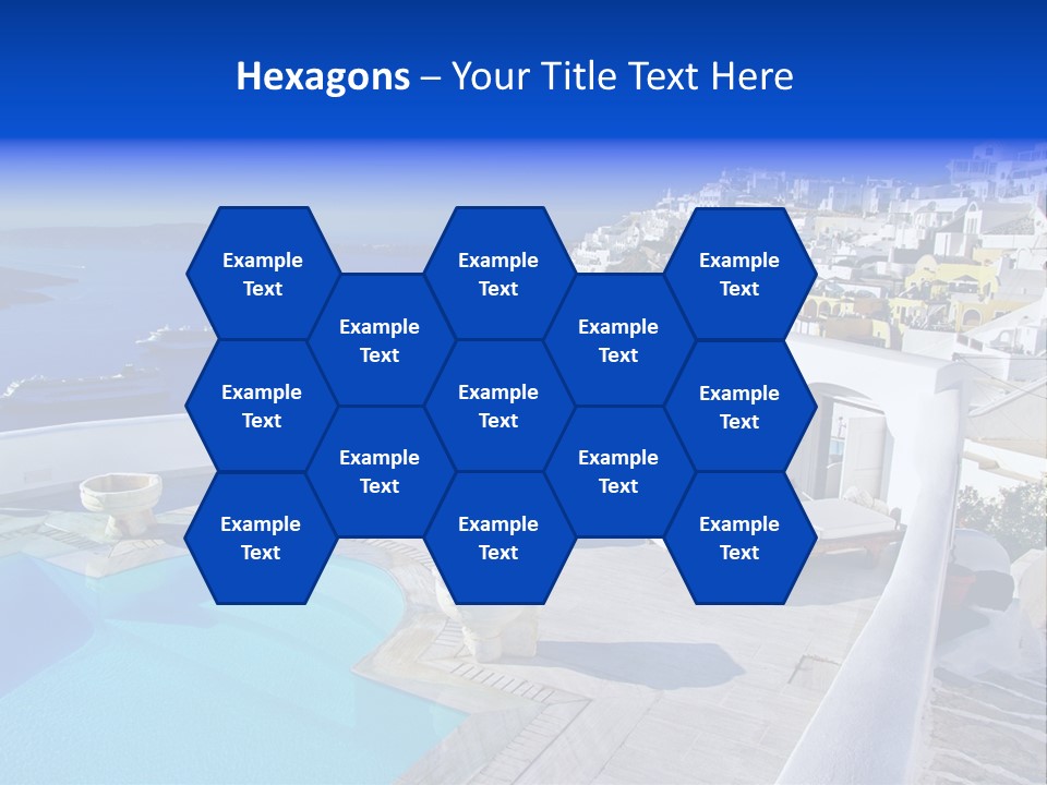 Aegean Town Religious PowerPoint Template