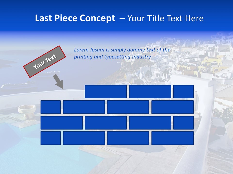 Aegean Town Religious PowerPoint Template