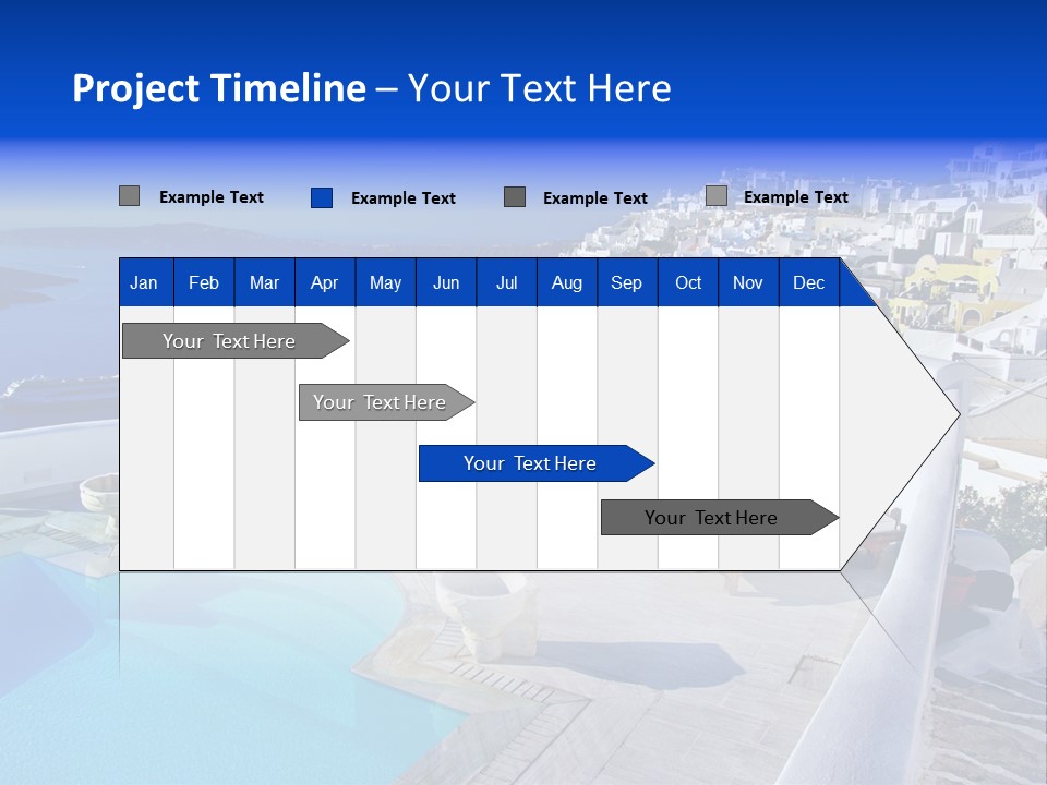 Aegean Town Religious PowerPoint Template