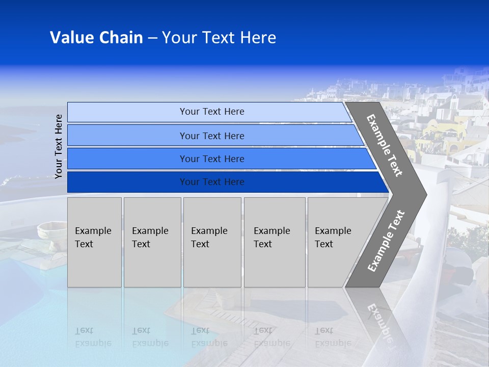 Aegean Town Religious PowerPoint Template