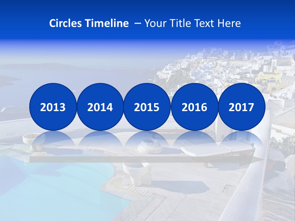 Aegean Town Religious PowerPoint Template