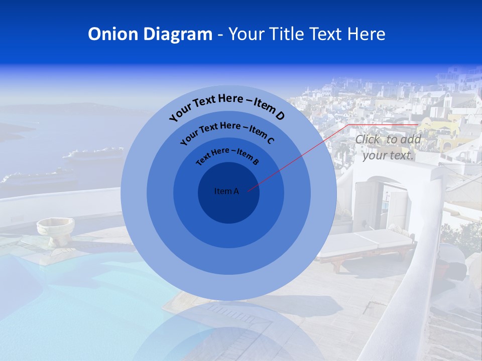 Aegean Town Religious PowerPoint Template