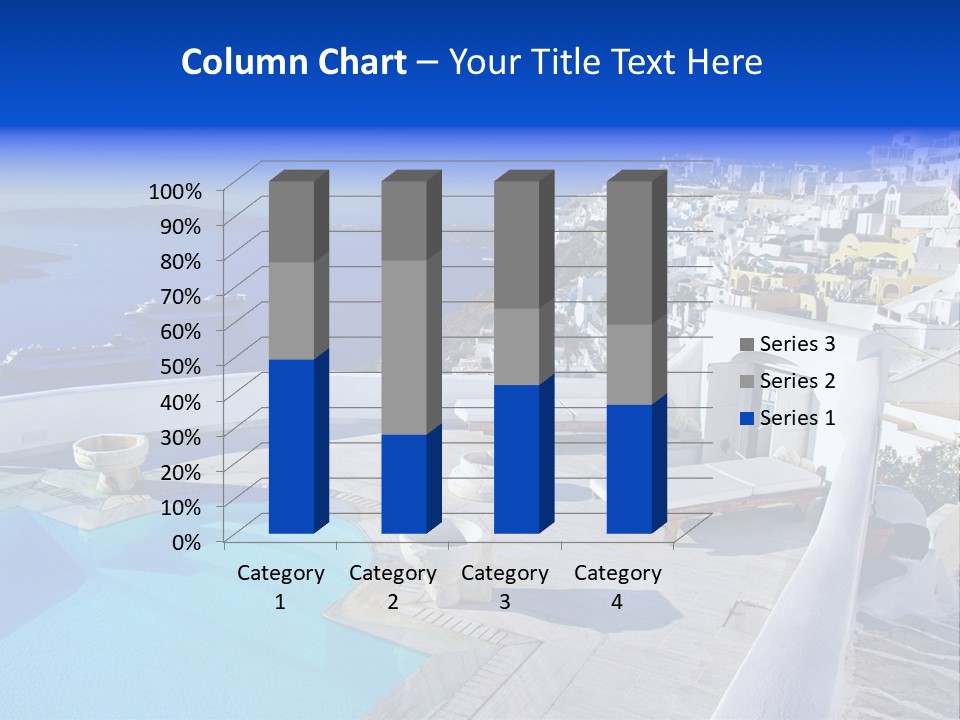 Aegean Town Religious PowerPoint Template