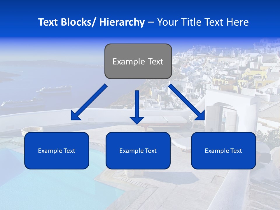 Aegean Town Religious PowerPoint Template