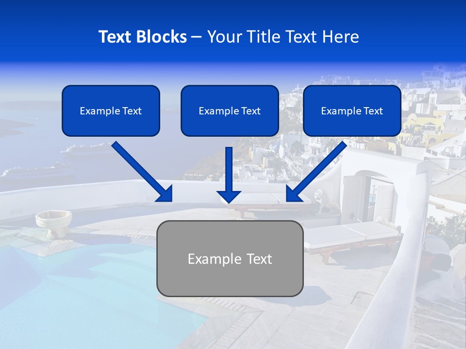 Aegean Town Religious PowerPoint Template