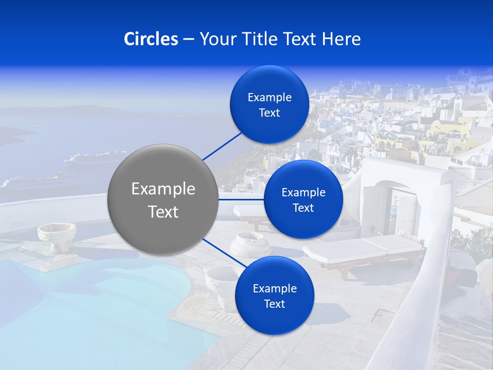 Aegean Town Religious PowerPoint Template