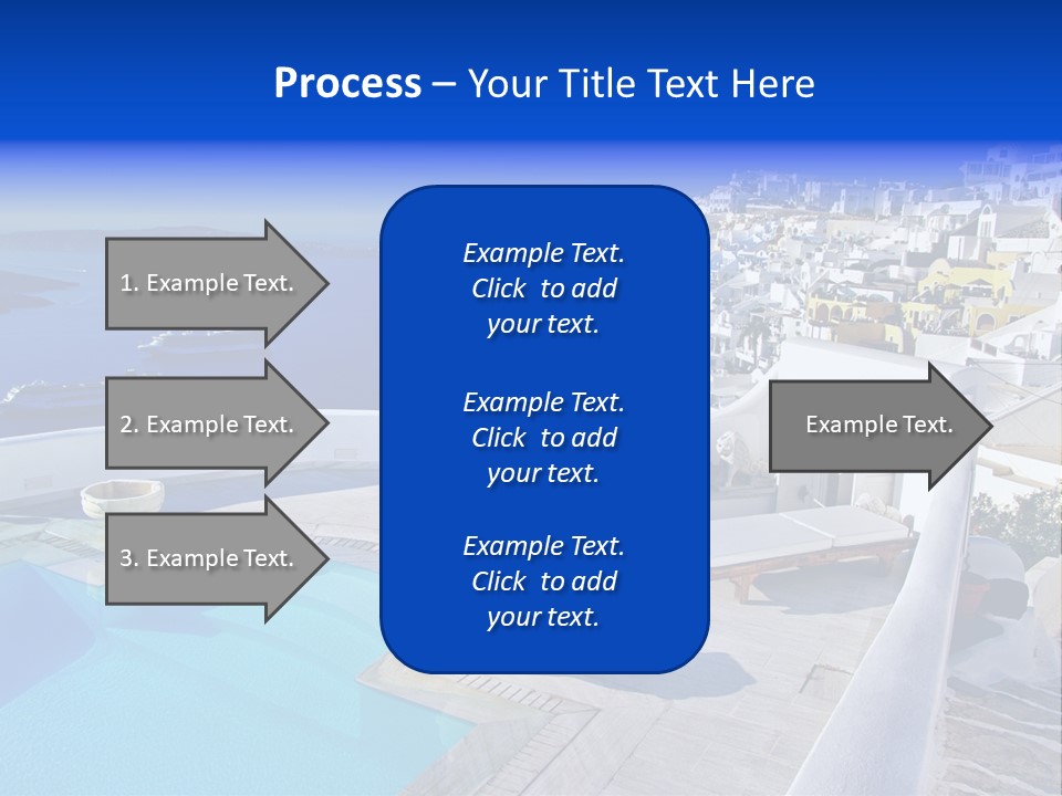Aegean Town Religious PowerPoint Template