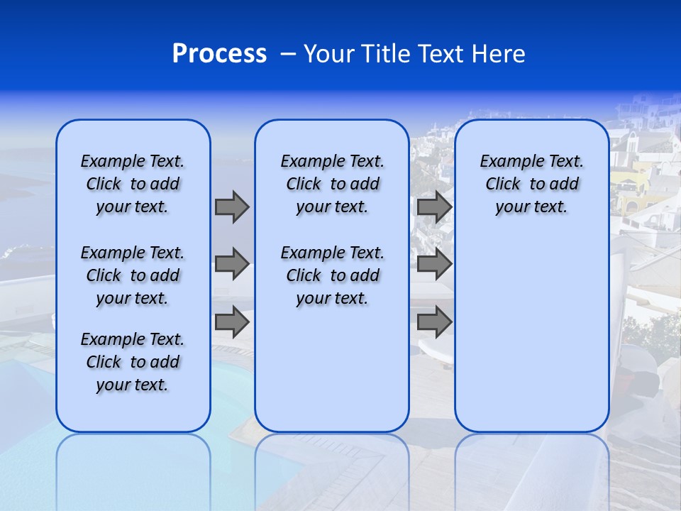Aegean Town Religious PowerPoint Template