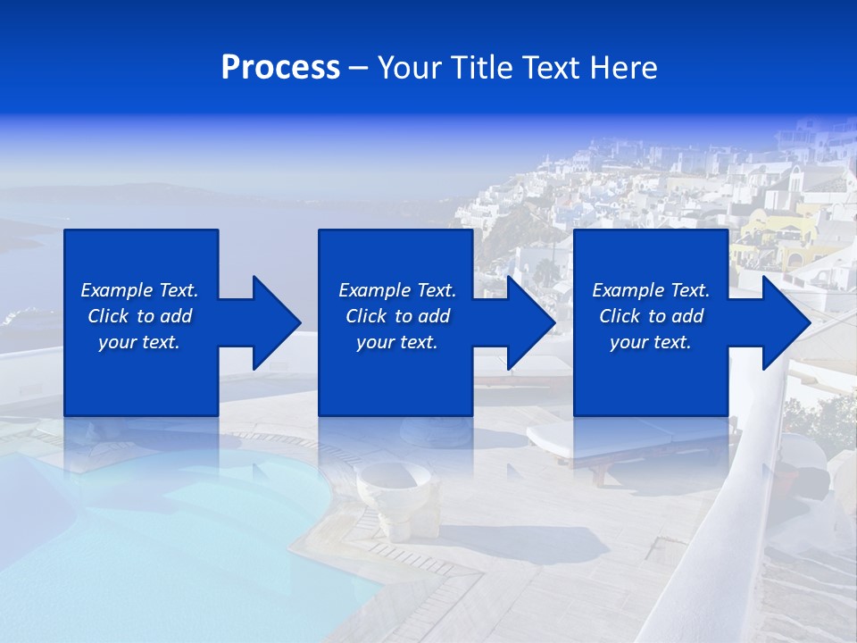 Aegean Town Religious PowerPoint Template