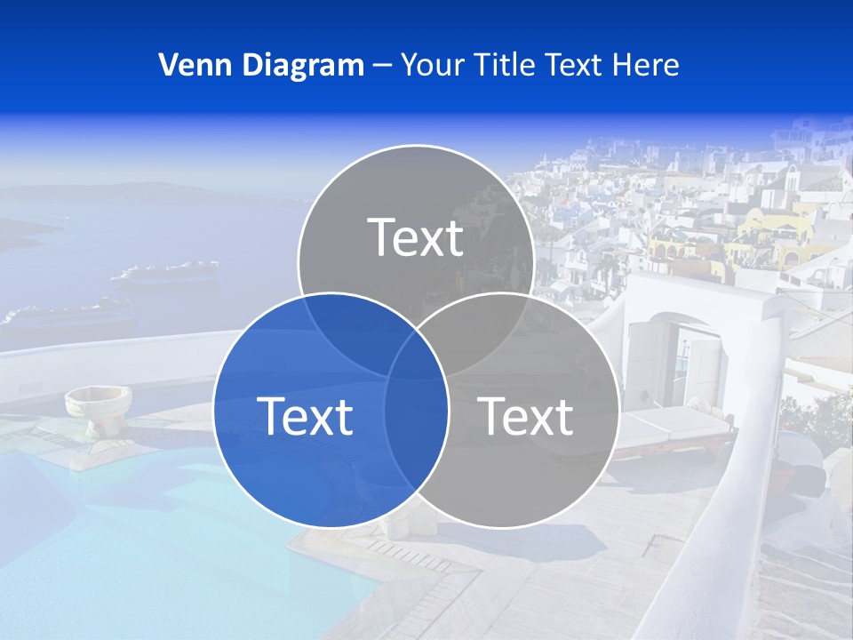 Aegean Town Religious PowerPoint Template