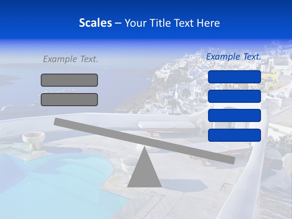 Aegean Town Religious PowerPoint Template