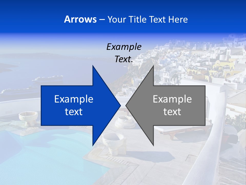 Aegean Town Religious PowerPoint Template