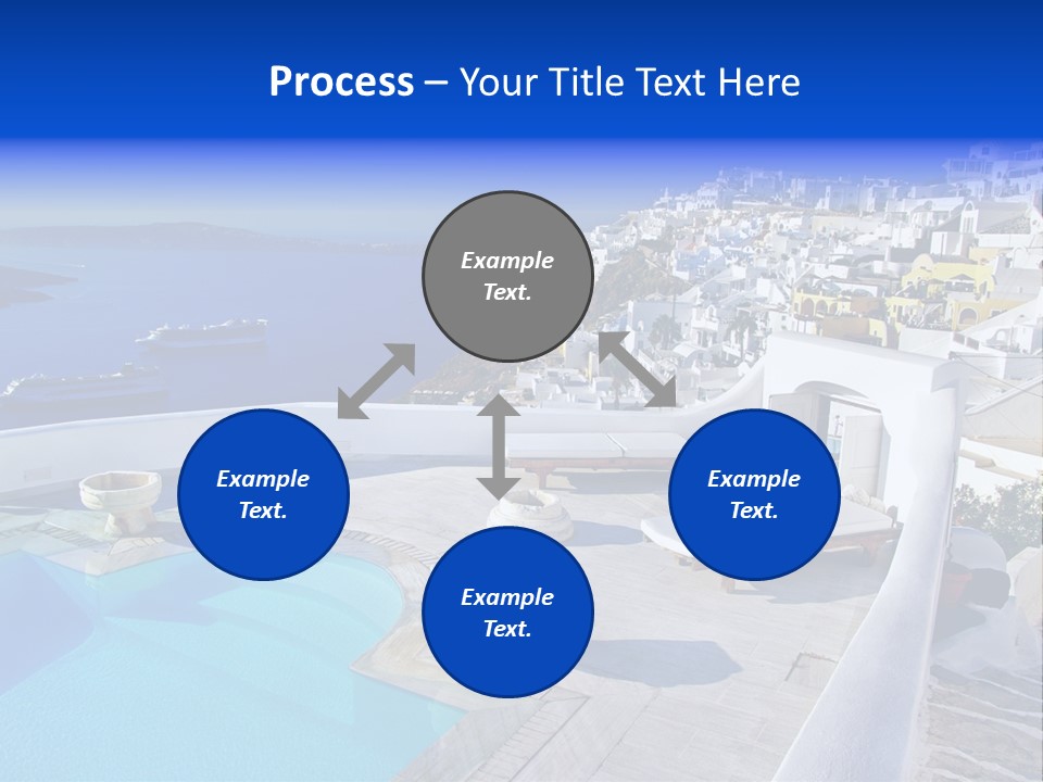 Aegean Town Religious PowerPoint Template