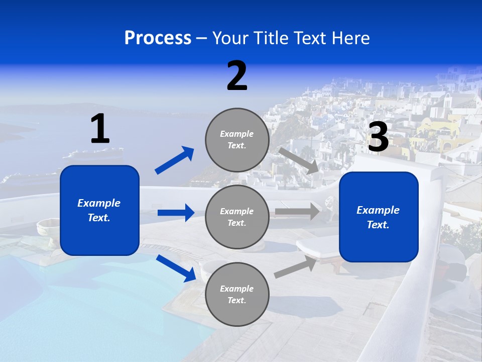 Aegean Town Religious PowerPoint Template