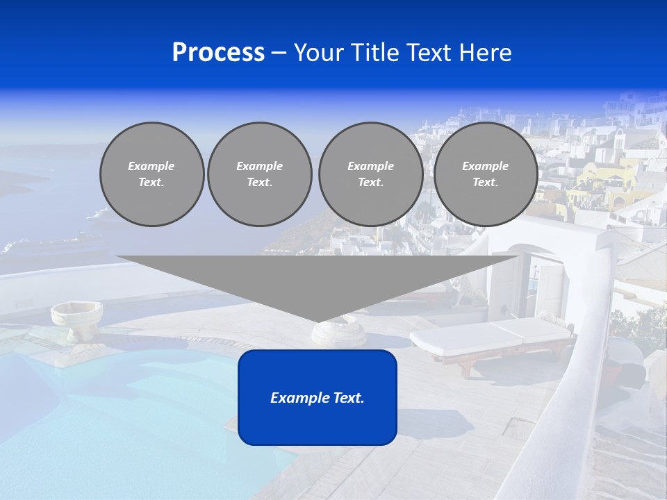 Aegean Town Religious PowerPoint Template