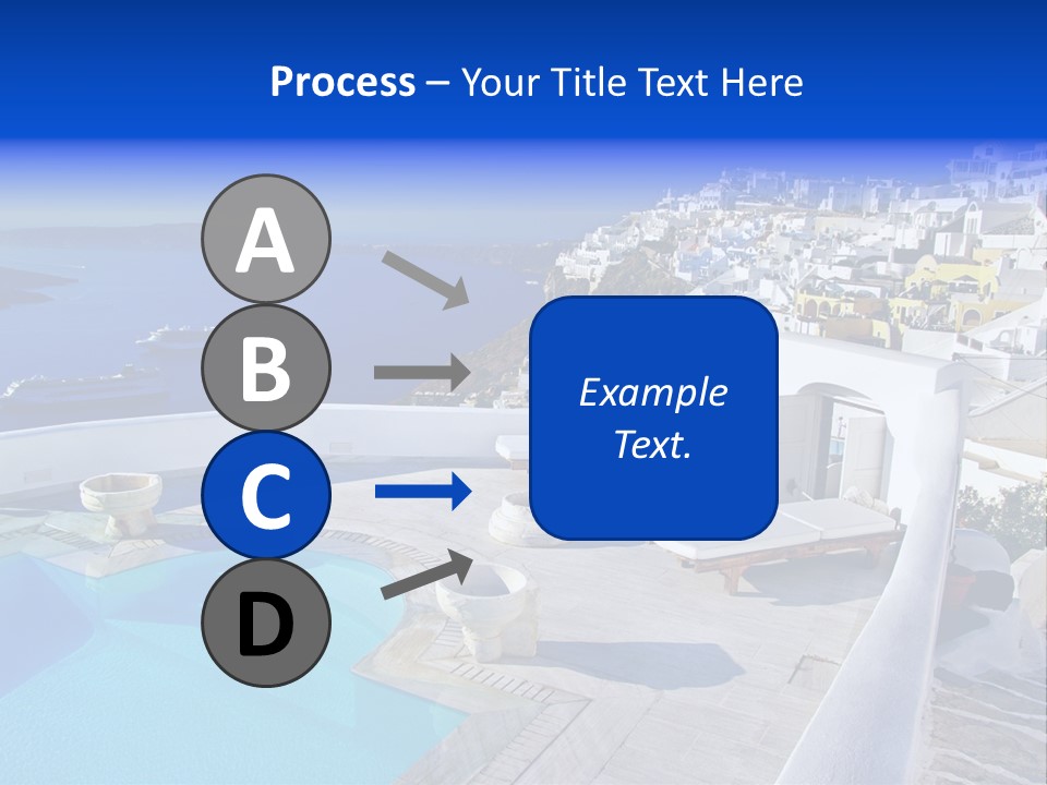 Aegean Town Religious PowerPoint Template