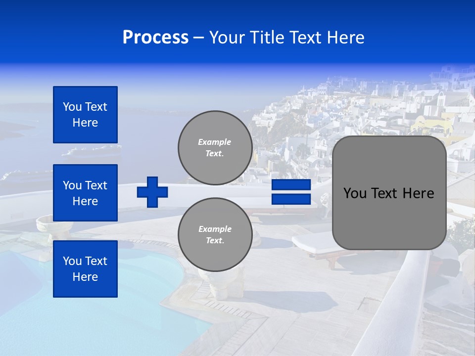 Aegean Town Religious PowerPoint Template