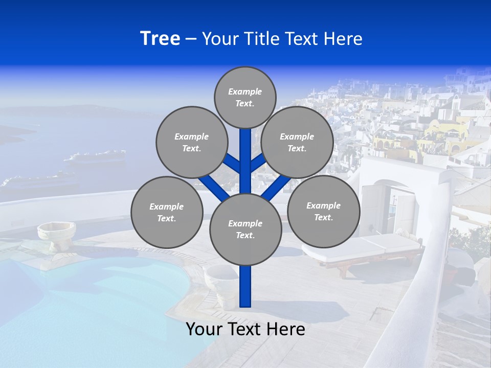 Aegean Town Religious PowerPoint Template