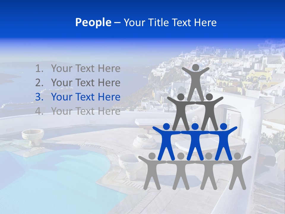 Aegean Town Religious PowerPoint Template