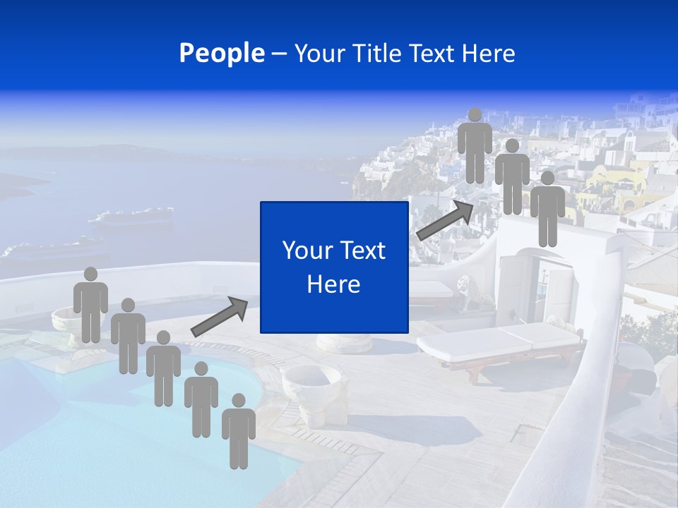 Aegean Town Religious PowerPoint Template