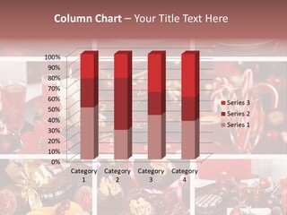 Red Habit Collage PowerPoint Template