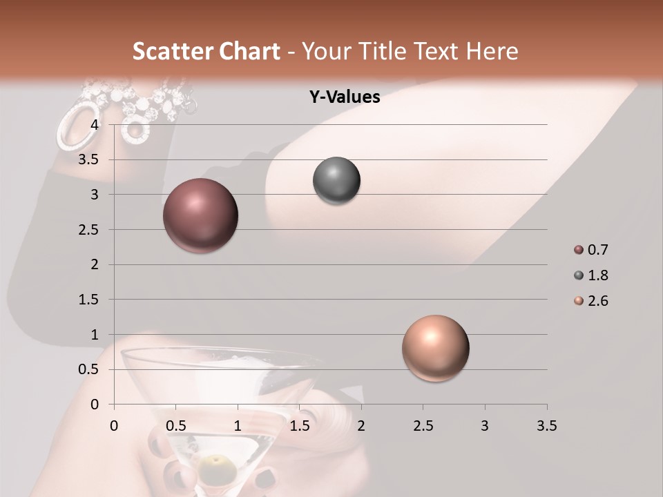 Fashion Hand Caucasian PowerPoint Template