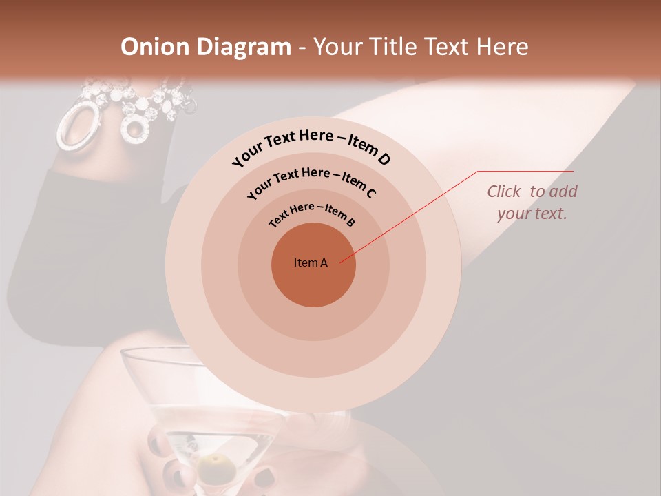 Fashion Hand Caucasian PowerPoint Template