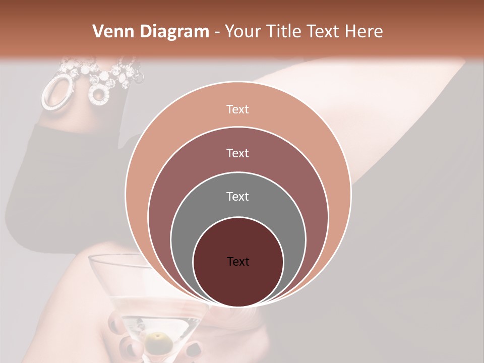 Fashion Hand Caucasian PowerPoint Template