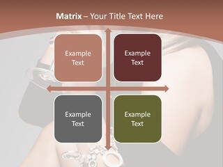 Beautiful Sexy Blond PowerPoint Template