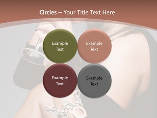 Beautiful Sexy Blond PowerPoint Template