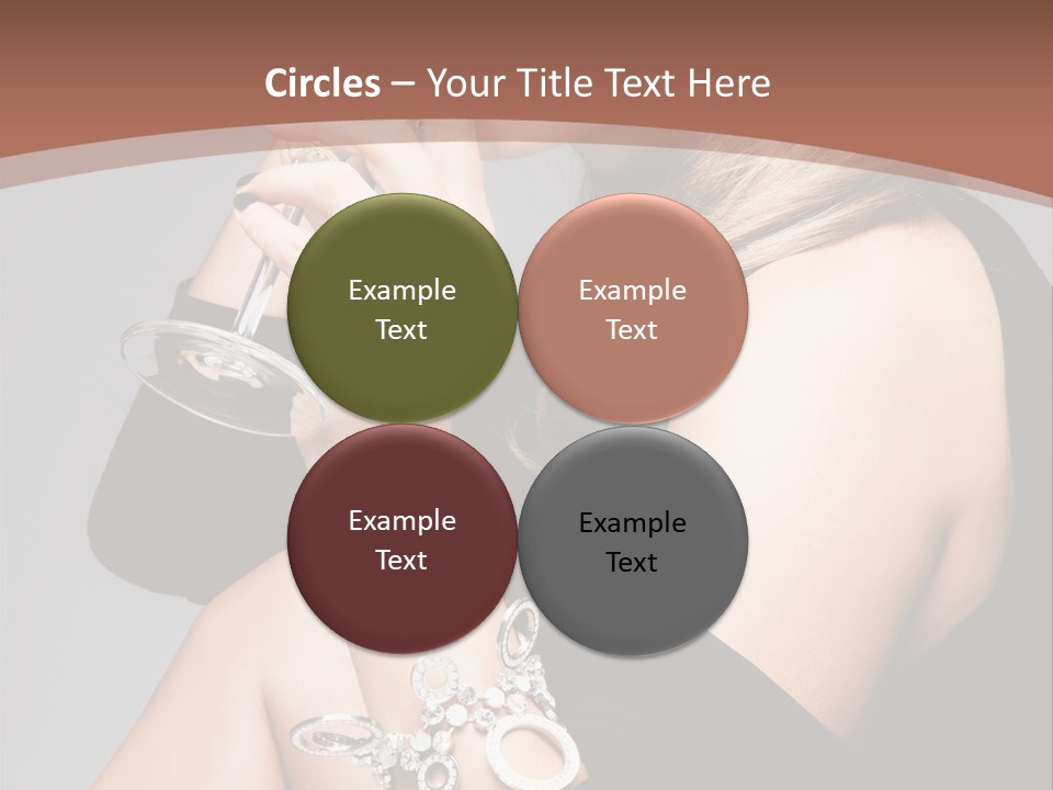 Beautiful Sexy Blond PowerPoint Template