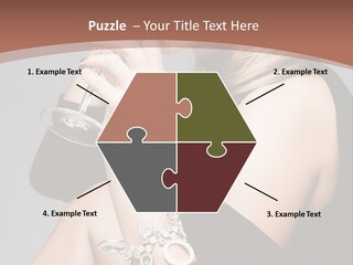 Beautiful Sexy Blond PowerPoint Template