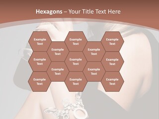 Beautiful Sexy Blond PowerPoint Template