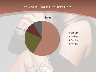 Beautiful Sexy Blond PowerPoint Template