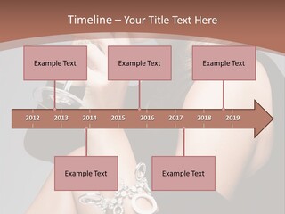 Beautiful Sexy Blond PowerPoint Template