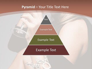 Beautiful Sexy Blond PowerPoint Template
