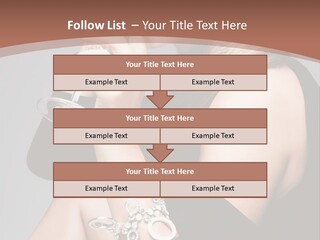 Beautiful Sexy Blond PowerPoint Template