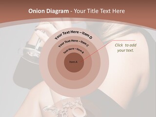 Beautiful Sexy Blond PowerPoint Template