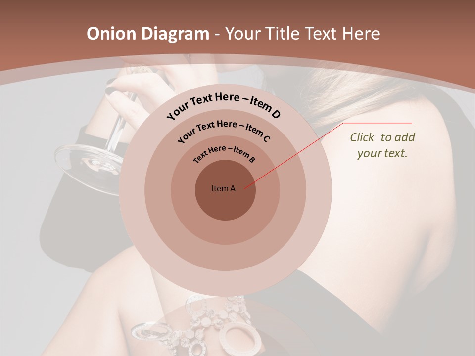 Beautiful Sexy Blond PowerPoint Template