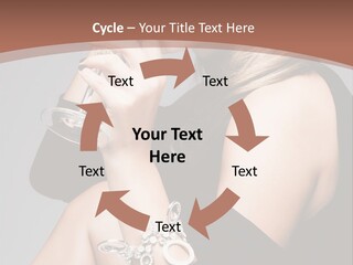 Beautiful Sexy Blond PowerPoint Template