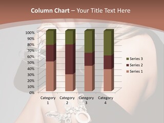 Beautiful Sexy Blond PowerPoint Template